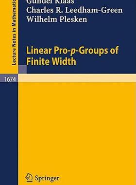 【预售】Linear Pro-P-Groups of Finite Width