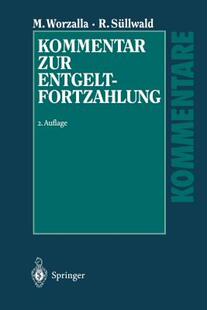 【预售】Kommentar Zur Entgeltfortzahlung