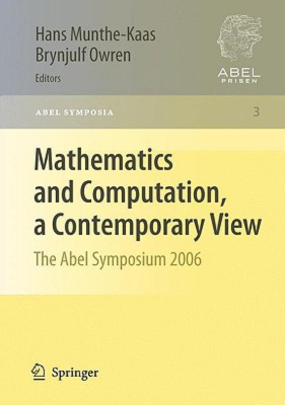【预售】Mathematics and Computation, a Contemporary View: