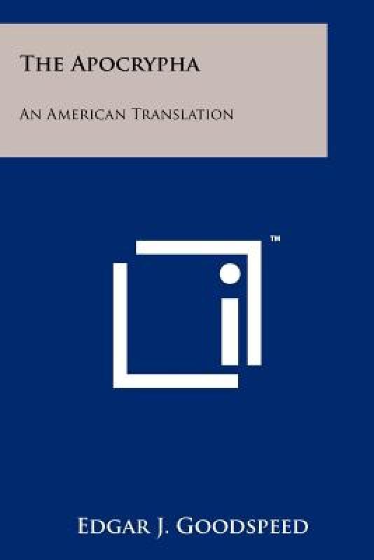 【预售】The Apocrypha: An American Translation