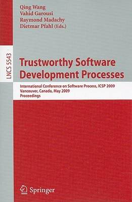 【预售】Trustworthy Software Development Processes: