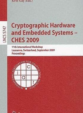 【预售】Cryptographic Hardware and Embedded Systems - CHES