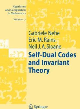 【预售】Self-Dual Codes and Invariant Theory