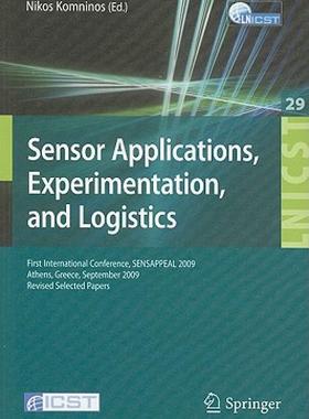 【预售】Sensor Applications, Experimentation, and Logistics:
