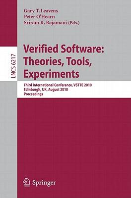 【预售】Verified Software: Theories, Tools, Experiments