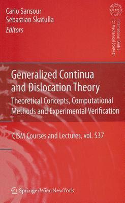 【预售】Generalized Continua and Dislocation Theory: