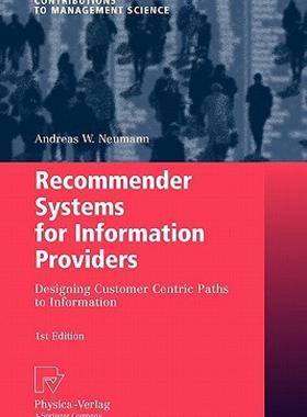 【预售】Recommender Systems for Information Providers: