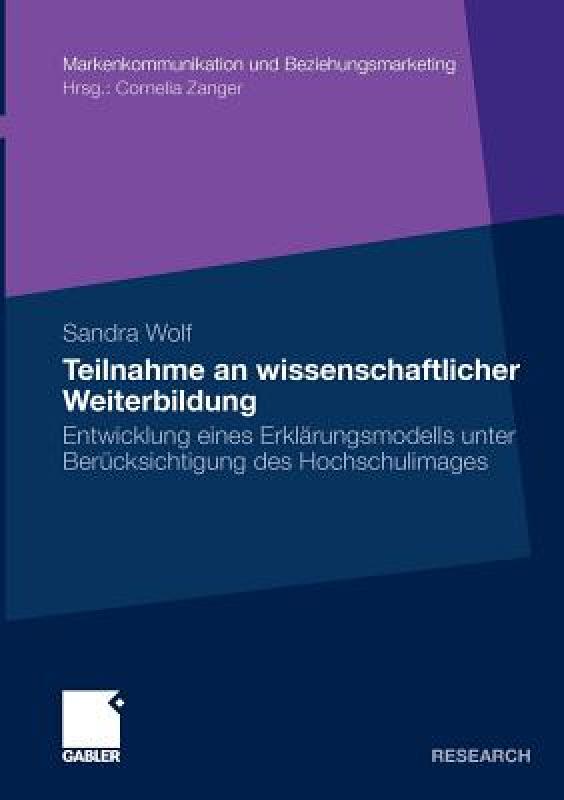 【预售】Teilnahme an Wissenschaftlicher Weiterbildung: