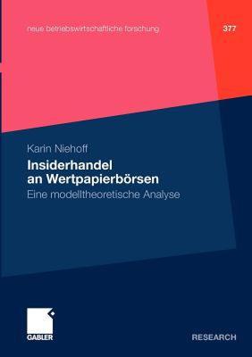 【预售】Insiderhandel an Wertpapierborsen: Eine