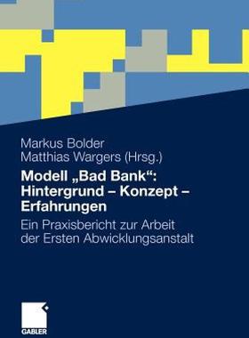 【预售】Modell Bad Bank: Hintergrund - Konzept -