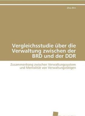 【预售】Vergleichsstudie Uber Die Verwaltung Zwischen Der