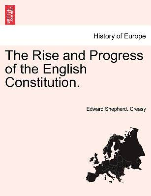 【预售】the rise and progress of the english constitution.