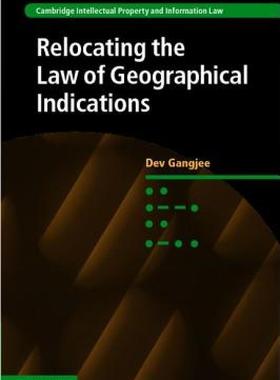 【预售】Relocating the Law of Geographical Indications