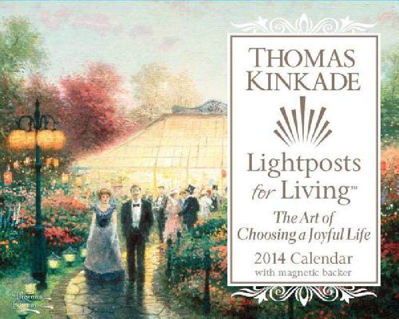 【预售】Thomas Kinkade Lightposts for Living 2014 Mini