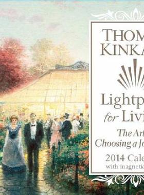 【预售】Thomas Kinkade Lightposts for Living 2014 Mini