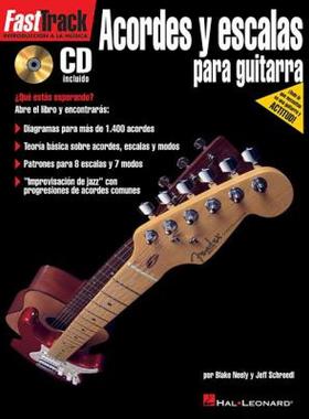 【预售】Fasttrack Guitar Chords & Scales - Spanish Edition
