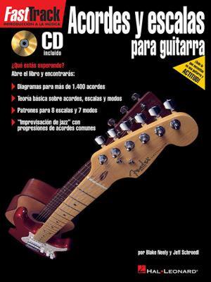 【预售】Fasttrack Guitar Chords & Scales - Spanish Edition