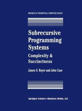 【预售】Subrecursive Programming Systems: Complexity