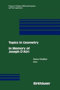 【预售】Topics in Geometry: In Memory of Joseph D Atri