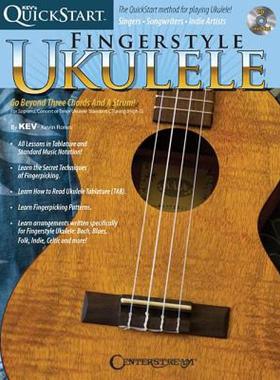 【预售】Kev's QuickStart for Fingerstyle Ukulele: For