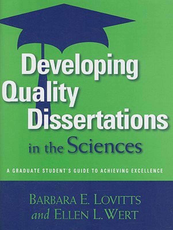 【预售】Developing Quality Dissertations in the Sciences: A
