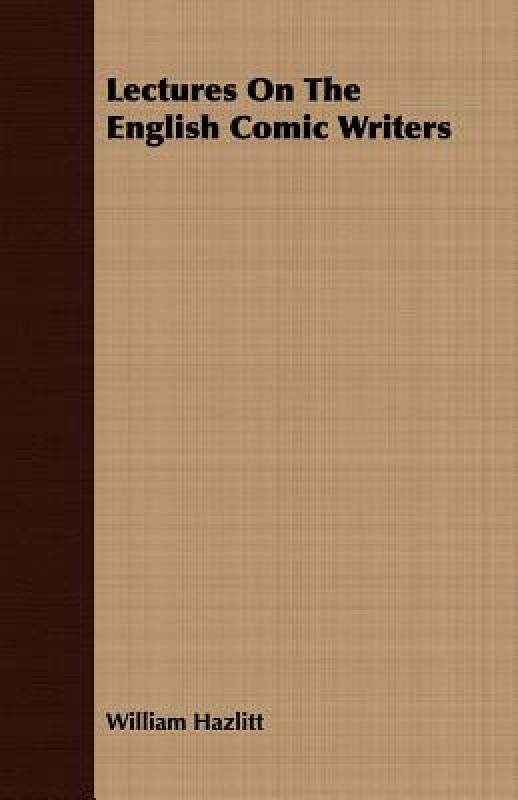 【预售】Lectures on the English Comic Writers