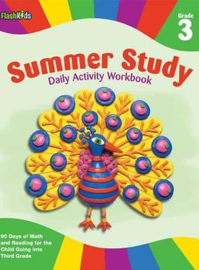 【预售】Summer Study Daily Activity Workbook: Grade 3 (Flash