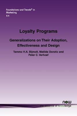 【预售】Loyalty Programs: Generalizations on Their Adoption
