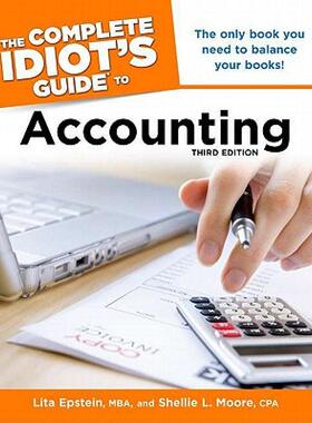 【预售】The Complete Idiot's Guide to Accounting