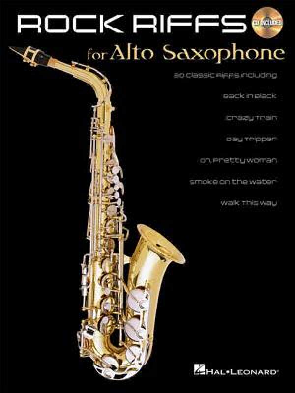 【预售】Rock Riffs for Alto Saxophone [With CD (Audio)]