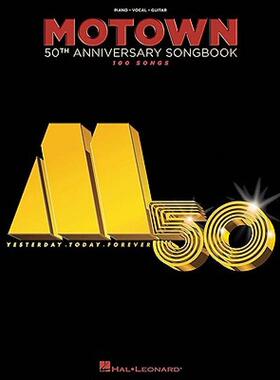 【预售】Motown 50th Anniversary Songbook: 100 Songs