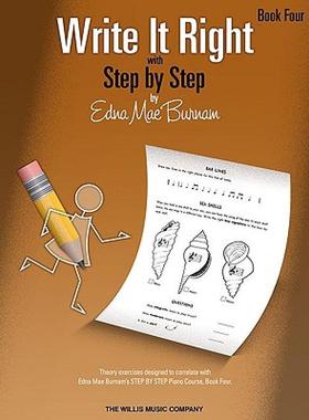【预售】Write It Right with Step by Step, Book Four