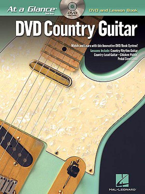 【预售】DVD Country Guitar [With DVD]