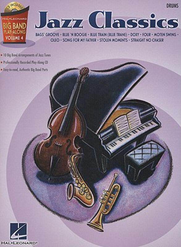 【预售】Jazz Classics: Drums [With CD]