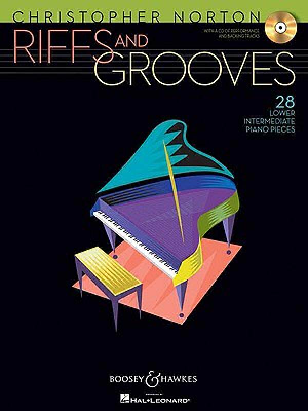 【预售】Riffs and Grooves: 28 Lower Intermediate Piano