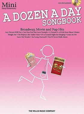 【预售】A Dozen a Day Songbook, Mini: Early Elementary [With