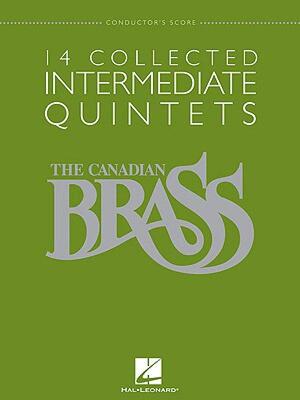【预售】14 Collected Intermediate Quintets: Brass Quintet
