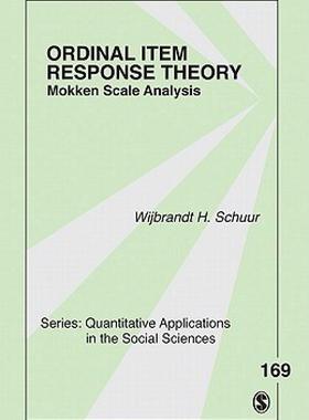 【预售】Ordinal Item Response Theory: Mokken Scale Analysis