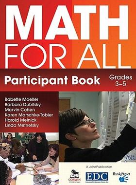 【预售】Math for All Participant Book, Grades 3-5