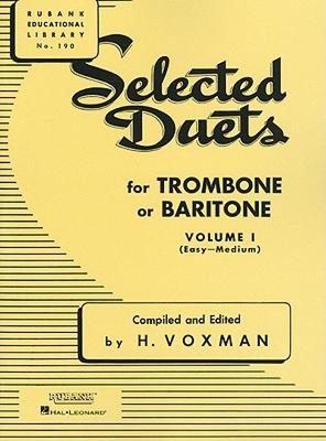 【预售】Selected Duets for Trombone or Baritone, Volume I: