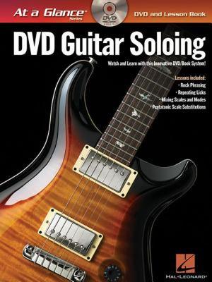 【预售】DVD Guitar Soloing [With DVD]