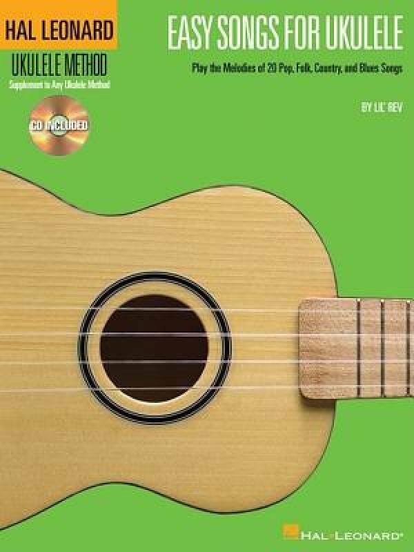 【预售】Easy Songs for Ukulele: Play the Melodies of 20 Pop