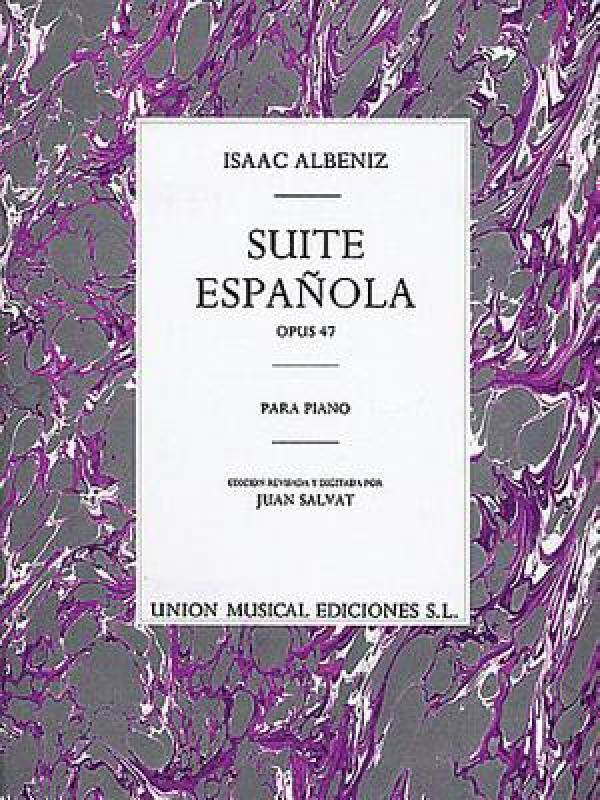 【预售】Isaac Albeniz: Suite Espanola Op.47