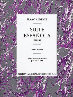 【预售】Isaac Albeniz: Suite Espanola Op.47