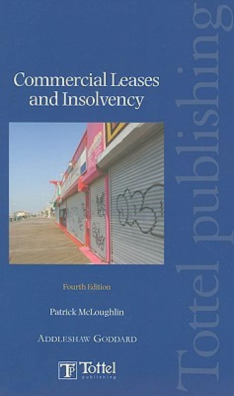 【预售】Commercial Leases and Insolvency