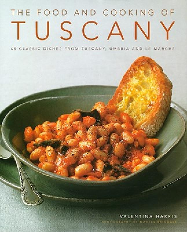 【预售】the food and cooking of tuscany: 65 classic dishes