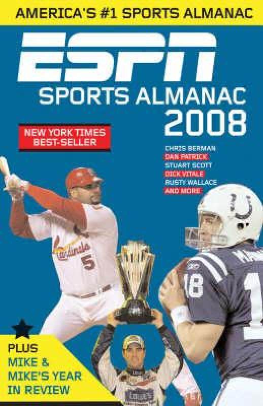 【预售】espn sports almanac 2008: americas best-selling