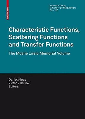 【预售】Characteristic Functions, Scattering Functions and