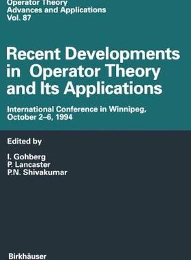 【预售】Recent Developments in Operator Theory and Its