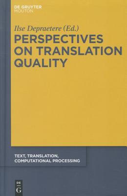 【预售】Perspectives on Translation Quality